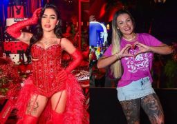 Briga entre Andressa Urach e MC Mirella termina em pancadaria no <i>Rancho do Maia</i>