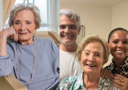 No aniversário de Tarcísio Filho, esposa agradece Glória Menezes: <i>Obrigada por esse homem maravilhoso</i>