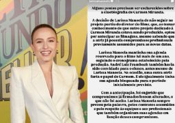 Larissa Manoela não interpretará mais Carmen Miranda e fala sobre decisão