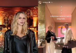 Ao lado do marido, Isa Scherer compartilha ida para maternidade: <i>Voltaremos com mais um integrante</i>