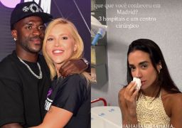 Amiga de Virginia Fonseca sofre acidente na casa de Vini Jr. e é levada ao hospital