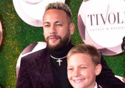 Neymar Jr. compartilha cliques inéditos do aniversário de Davi Lucca: <I>Te amamos demais</i>