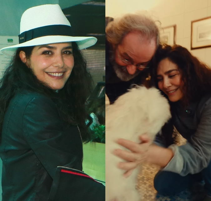 Após processo judicial, Letícia Sabatella reencontra cachorro Bertoldo: <i>Alívio</i>
