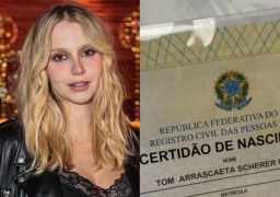 Tom Arrascaeta? Marido de Isa Scherer <i>trolla</i> influenciadora com certidão de nascimento do filho