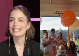 Fabiana Justus abre álbum da festa de aniversário do filho caçula: <i>Decidi fazer bem pequena e rústica</i>