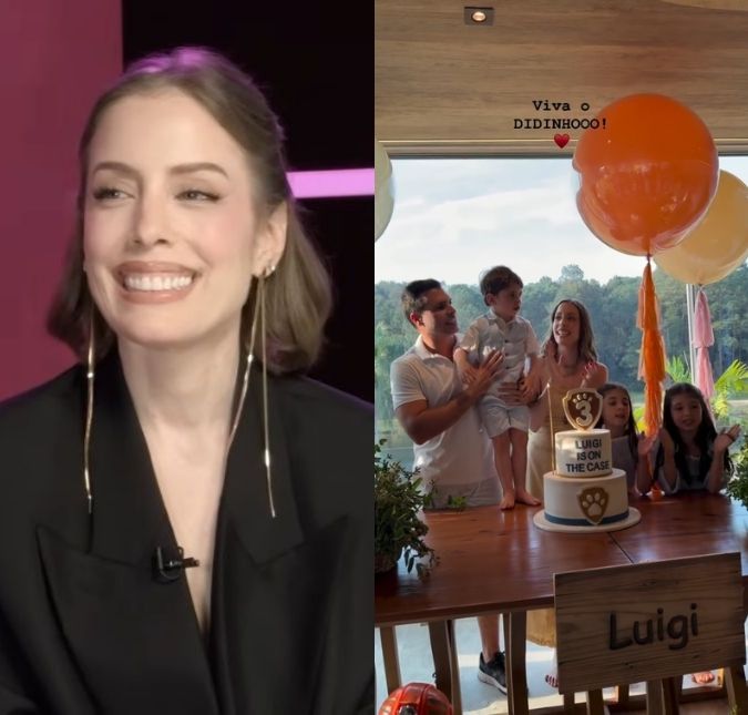 Fabiana Justus abre álbum da festa de aniversário do filho caçula: <i>Decidi fazer bem pequena e rústica</i>