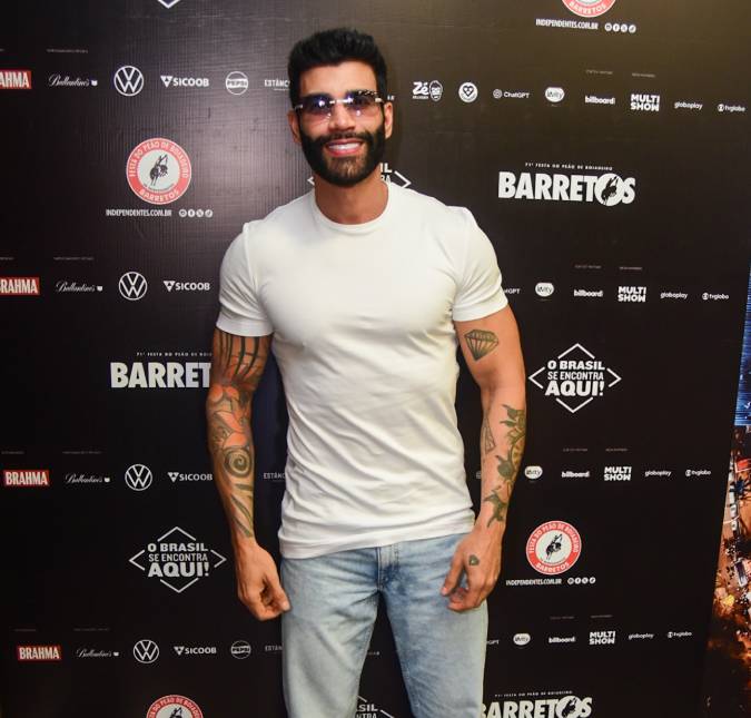 Gusttavo Lima e Andressa Suita falam sobre a primeira vez dos filhos na Festa do Peão de Barretos: - <i>Estão deslumbrados</i>
