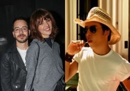 Mônica Benini recria pose e visual icônico do marido no clipe <i>Desperdiçou</i>, de Sandy e Junior