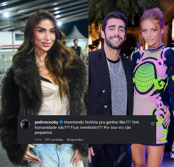 Pedro Scooby rebate rumores de que Bianca Andrade teria sido pivô de separação de Cintia Dicker