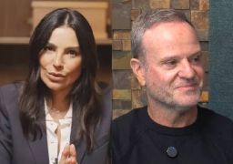 Cíntia Chagas e Rubinho Barrichello aparecem juntos pela primeira vez durante viagem à Itália