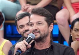 Marcelo Serrado relembra vez em que chamou Faustão de Gugu ao vivo