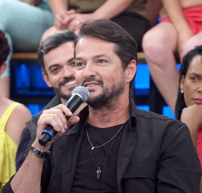 Marcelo Serrado relembra vez em que chamou Faustão de Gugu ao vivo