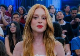 Marina Ruy Barbosa usa vestido transparente com <i>lingerie</i> à mostra no Festival de Veneza e interage com Kendall Jenner