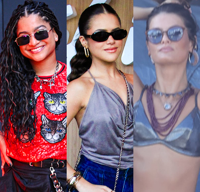 Do luxuoso ao decotado: confira os <i>looks</i> escolhidos pelos famosos para o primeiro dia do <i>Rock in Rio</i>!