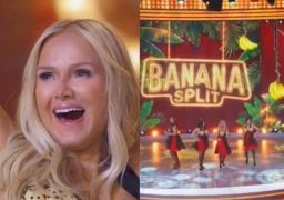 Eliana resgata <i>hit</i> do <i>Banana Split</i> e dança com Leticia Colin e a tia dela, Adriana Colin; assista!
