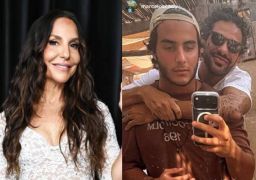 Filho de Ivete Sangalo homenageia o namorado da mãe com foto rara