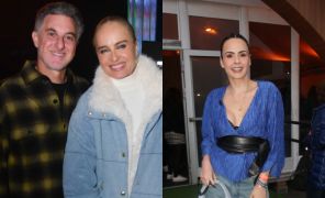 Angélica, Luciano Huck, Ana Paula Renault, Rafa Brites e mais famosos curtem <i>shows</i> de Gilberto Gil e Elton John no <i>Rock in Rio</i>