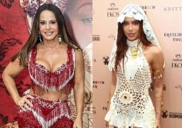 Anitta teria escolhido Viviane Araújo para coroá-la como Rainha de Bateria da Grande Rio, diz jornal