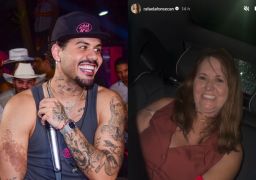 Tia de Virginia Fonseca rasga elogios a Zé Felipe durante festa do filho da influenciadora: - <i>Nunca vai deixar de ser família</i>