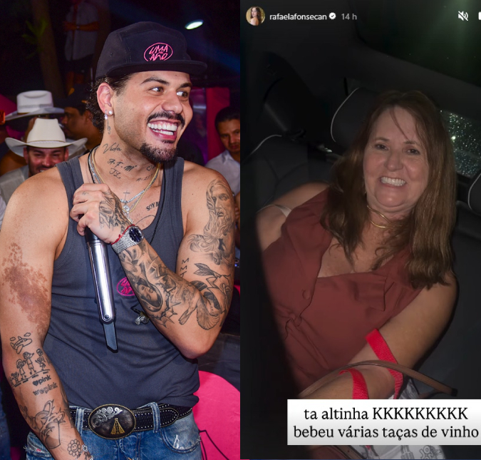 Tia de Virginia Fonseca rasga elogios a Zé Felipe durante festa do filho da influenciadora: - <i>Nunca vai deixar de ser família</i>