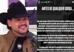 César Rincon é detido em operação da Polícia Civil em rancho de Santa Catarina