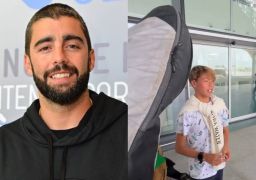 Filho de Pedro Scooby e Luana Piovani desembarca em Maldivas em viagem sem os pais