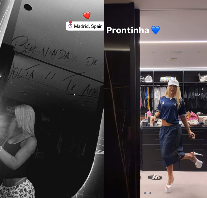 De volta a Madri, Virginia Fonseca ganha declaração e exibe <i>look</i> para acompanhar jogo de Vini Jr.
