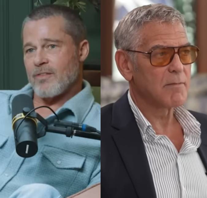 Brad Pitt fica de fora de evento de George Clooney e rumores de crise na amizade ganham força
