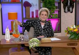 Look inusitado! Ana Maria Braga aparece de pijama no <i>Mais Você</i> e gera curiosidade em Louro Mané