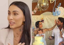 Clara Maia e André Coelho celebram a vida Theo, um ano após a morte de Túlio