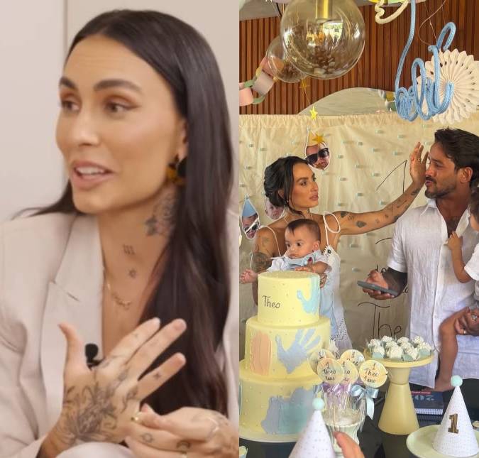 Clara Maia e André Coelho celebram a vida Theo, um ano após a morte de Túlio