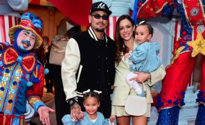 Mavie sorridente e Mel assustada ao lado de Neymar Jr. e Bruna Biancardi roubam a cena em festa do filho de Thiaguinho. Veja os famosos que estiveram no aniversário