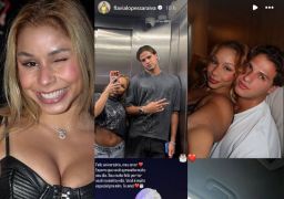 Flávia Saraiva chama atenção ao celebrar aniversário de Felipe Carneiro: <i>Você é muito especial</i>