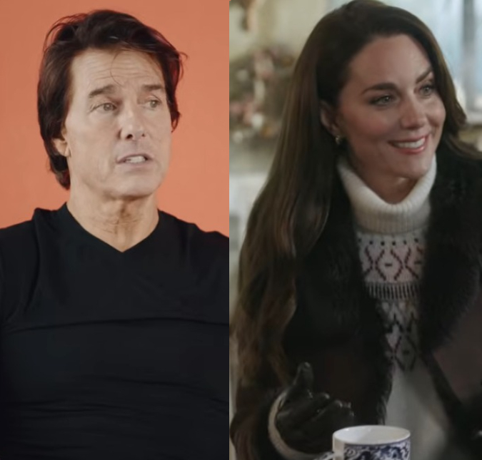Tom Cruise quebra protocolo real e ajuda Kate Middleton durante estreia de novo filme em Londres. Assista!