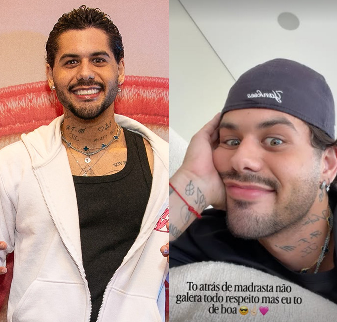 Zé Felipe nega que esteja à procura de madrasta após declaração de influenciadora