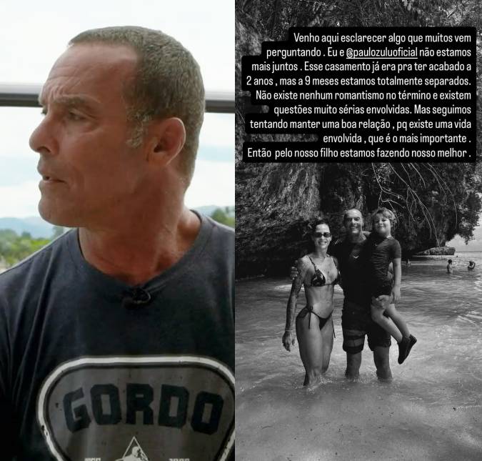 Elaine Quisinski anuncia fim do casamento com Paulo Zulu, fala em <i>questões muito sérias</i> e dispara: <i>Já era para ter acabado</i>