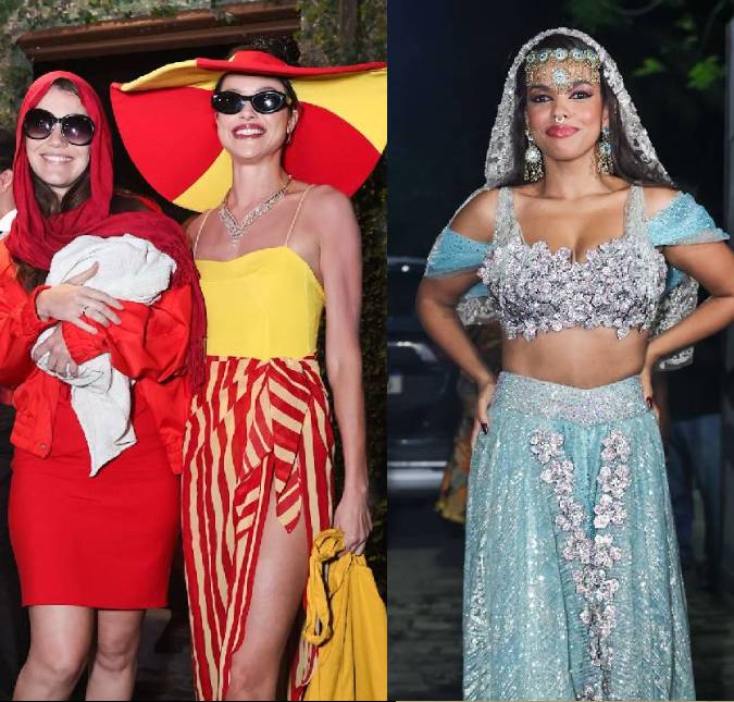 De Tieta e Nazaré Tedesco à Maya de <i>Caminho das índias</i>... Elenco de <i>Quem Ama Cuida</i> capricha nas fantasias para celebrar capítulo 100 da novela