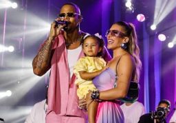 Léo Santana e Lore Improta celebram os cinco anos de idade da filha Liz com declarações emocionantes