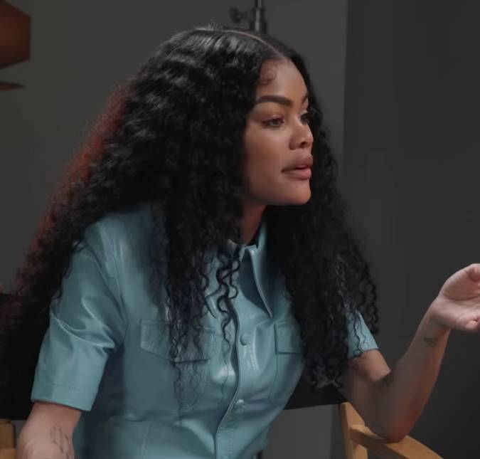 Teyana Taylor rouba a cena no tapete do <i>VMA 2026</i> com decotão e transparência no <i>look</i>