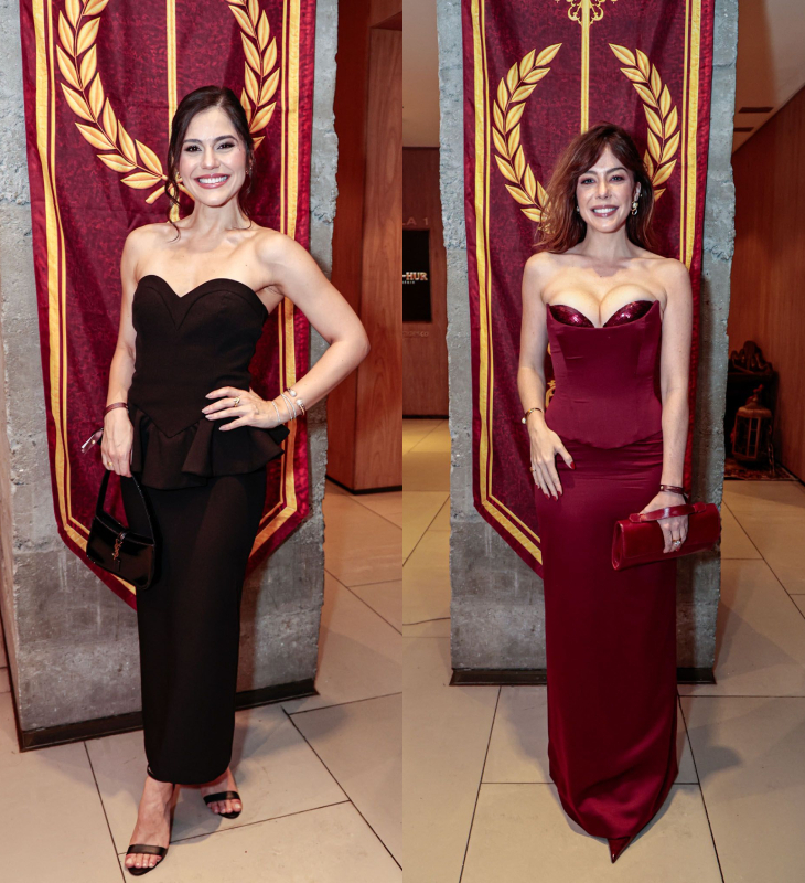 Bia Arantes e Jessika Alves se reúnem ao elenco de <i>Ben-Hur</i> para lançamento do primeiro episódio da série; veja quem esteve por lá