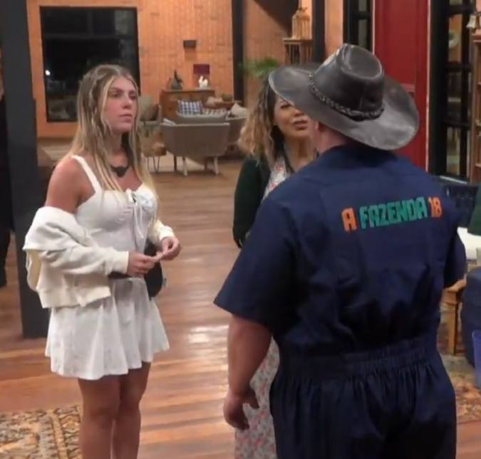 Sérgio Hondjakoff se desculpa com Ana Bruna Avila depois do episódio do abraço em <i>A Fazenda 18</i>...Veja o que mais aconteceu na noite do <i>reality</i>