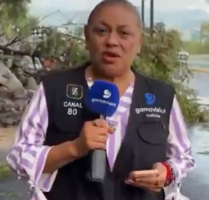Repórter e cinegrafista são atropelados durante transmissão ao vivo no México