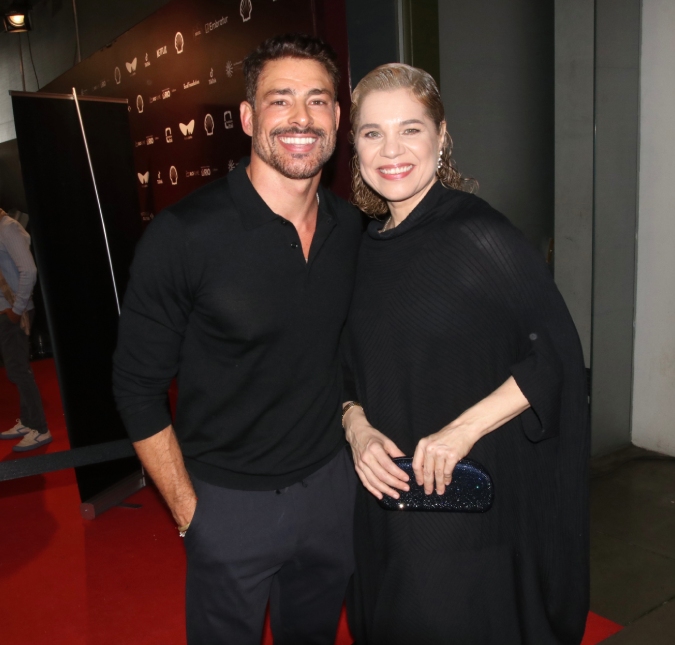 Isabel Teixeira e Cauã Reymond posam juntos no Festival do Rio; veja quem mais passou por lá!