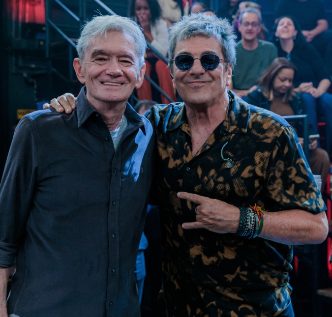 Serginho Groisman se emociona com fala de Evandro Mesquita: <i>Vou sair para chorar</i>