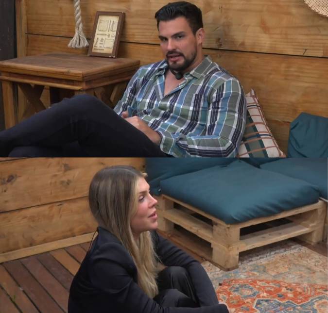 Ana Bruna Avila e Renê Thristan discutem mais uma vez sobre relação em <i>A Fazenda 18</i>... Veja o que mais aconteceu no <i>reality</i>