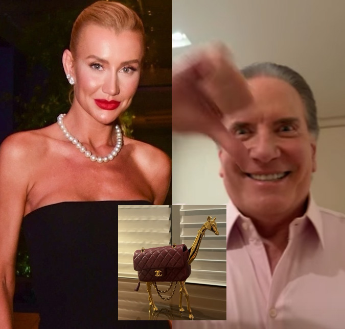 Roberto Justus reprova bolsa de grife da esposa, Ana Paula Siebert: <i>Muito feia</i>