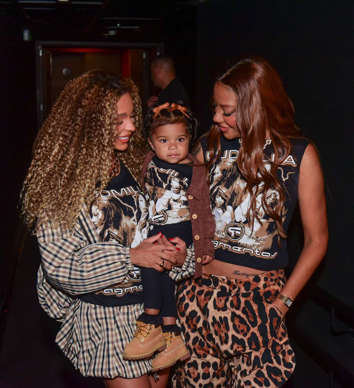 Filha de Ludmilla e Brunna Gonçalves, Zuri rouba a cena em lançamento de projeto da cantora