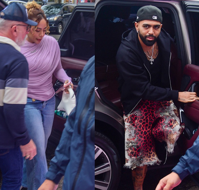 Rafaella Santos teria chamado a atenção de Gabigol na saída da festa de Mavie