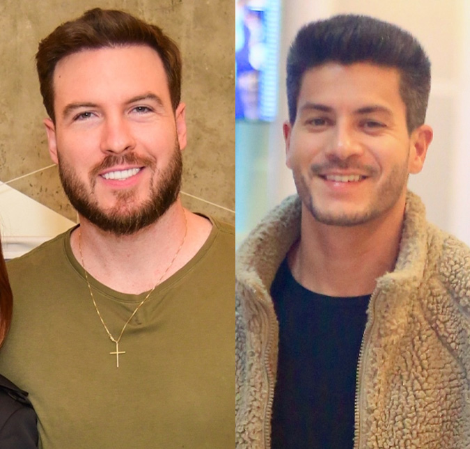 Reaproximação? Thiago Nigro e Arthur Aguiar voltam a se seguir nas redes sociais, e influenciador defende cantor