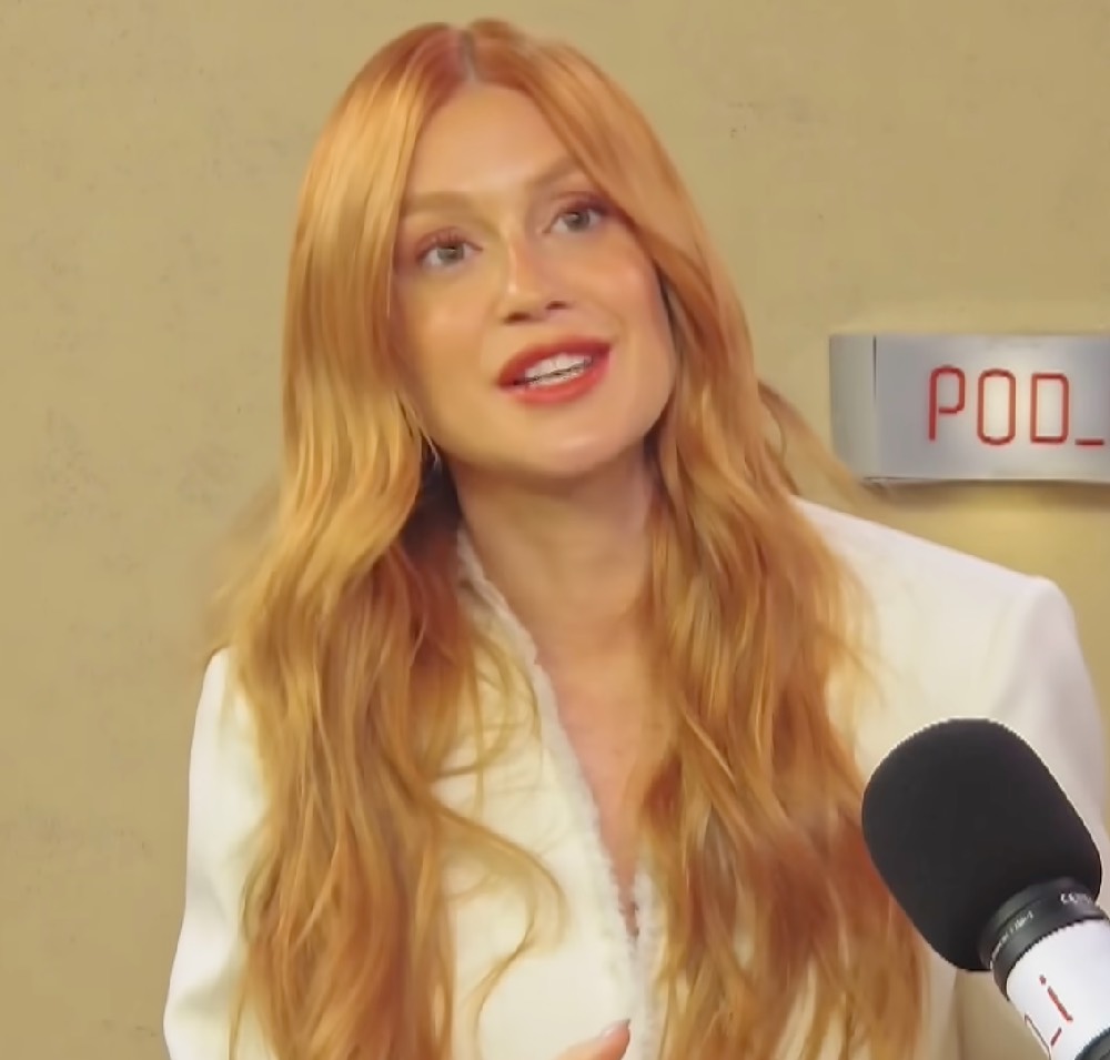Marina Ruy Barbosa reage a rumores de <i>affair</i> com Vini Jr. e dispara: <i> Vizinho dos meus pais</i>